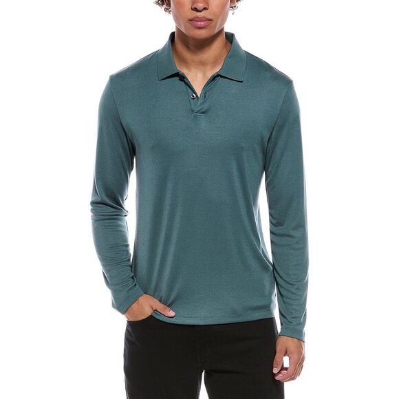 Theory Other - Theory Mens Goris Polo Shirt, Green